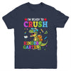 I'm Ready To Crush Kindergarten Dinosaur Back To School Kids Youth Shirt | siriusteestore