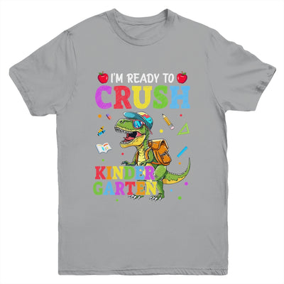 I'm Ready To Crush Kindergarten Dinosaur Back To School Kids Youth Shirt | siriusteestore