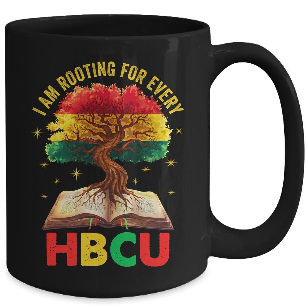 I'm Rooting For Every HBCU Black Educated Black History Mug | siriusteestore