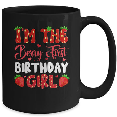 I'm The Berry First Birthday Of Girl Sweet Strawberry Mug | siriusteestore