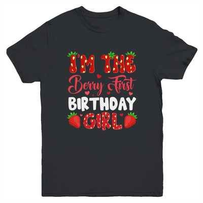 I'm The Berry First Birthday Of Girl Sweet Strawberry Youth Shirt | siriusteestore