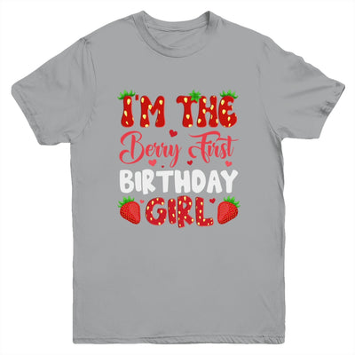 I'm The Berry First Birthday Of Girl Sweet Strawberry Youth Shirt | siriusteestore