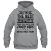 I'm The Best Stepdad Funny Father's Day From Crazy Kids Shirt & Hoodie | siriusteestore