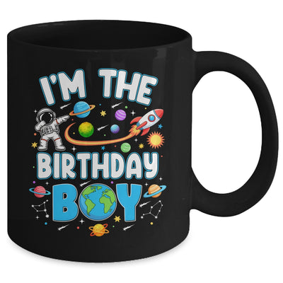 I'm The Birthday Boy Astronaut Family Space Planets Mug | siriusteestore
