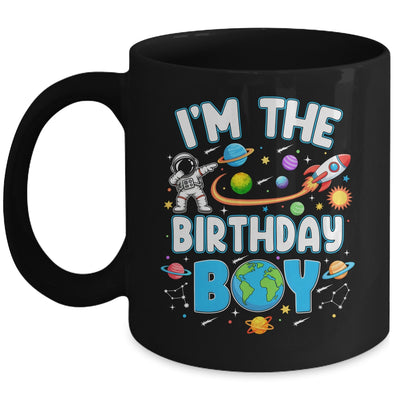I'm The Birthday Boy Astronaut Family Space Planets Mug | siriusteestore