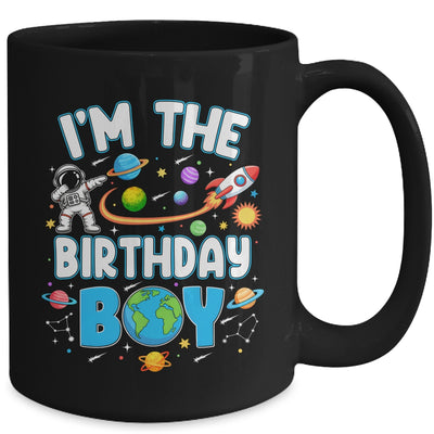 I'm The Birthday Boy Astronaut Family Space Planets Mug | siriusteestore