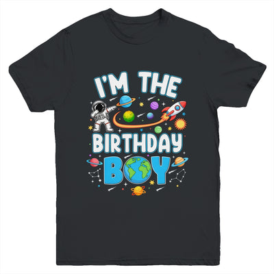 I'm The Birthday Boy Astronaut Family Space Planets Youth Shirt | siriusteestore