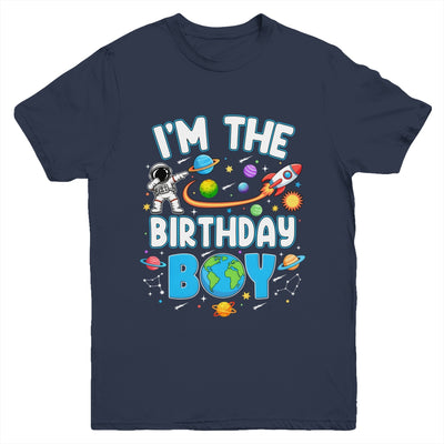 I'm The Birthday Boy Astronaut Family Space Planets Youth Shirt | siriusteestore