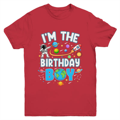 I'm The Birthday Boy Astronaut Family Space Planets Youth Shirt | siriusteestore