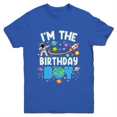 I'm The Birthday Boy Astronaut Family Space Planets Youth Shirt | siriusteestore