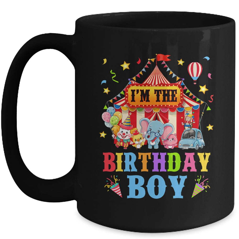 I'm The Birthday Boy Circus Carnival Family Party 1st Bday Mug | siriusteestore