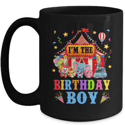 I'm The Birthday Boy Circus Carnival Family Party 1st Bday Mug | siriusteestore