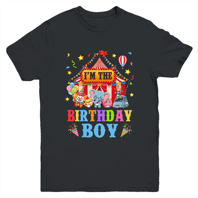I'm The Birthday Boy Circus Carnival Family Party 1st Bday Youth Shirt | siriusteestore