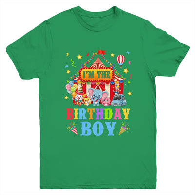 I'm The Birthday Boy Circus Carnival Family Party 1st Bday Youth Shirt | siriusteestore