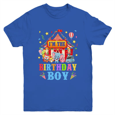 I'm The Birthday Boy Circus Carnival Family Party 1st Bday Youth Shirt | siriusteestore