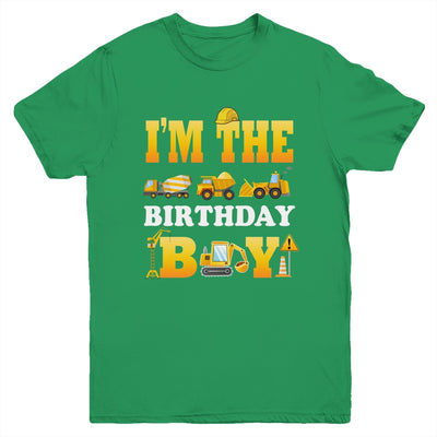 I'm The Birthday Boy Construction Matching Family Youth Shirt | siriusteestore