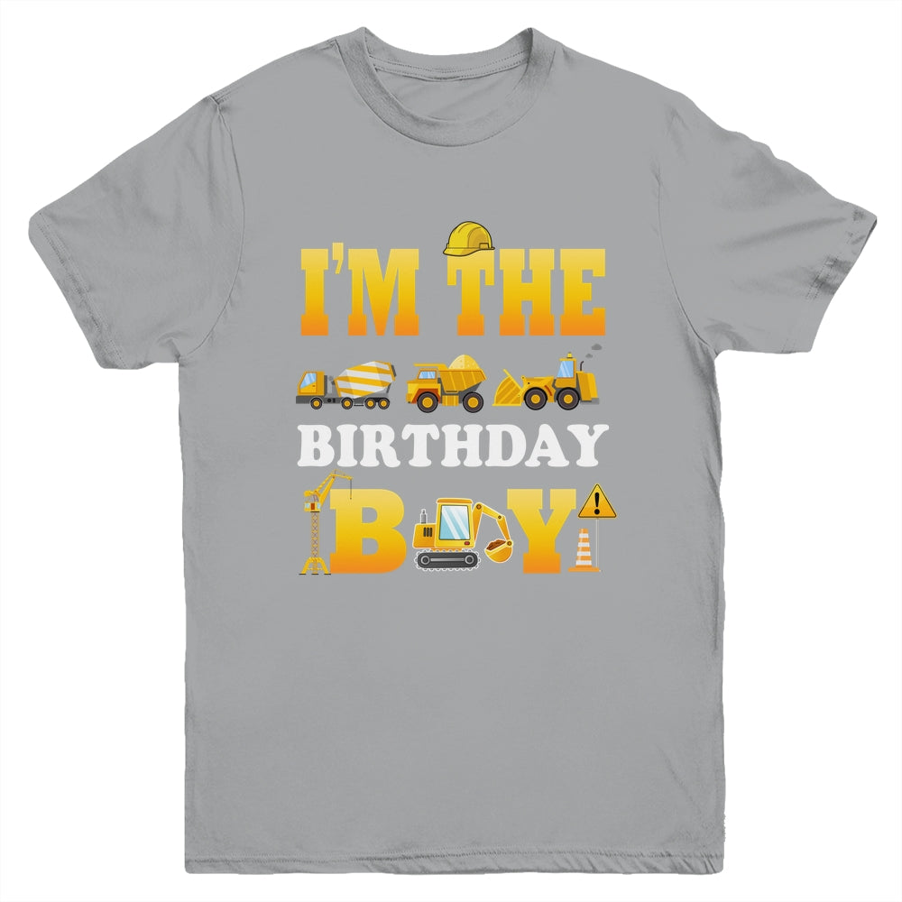I'm The Birthday Boy Construction Matching Family Youth Shirt | siriusteestore