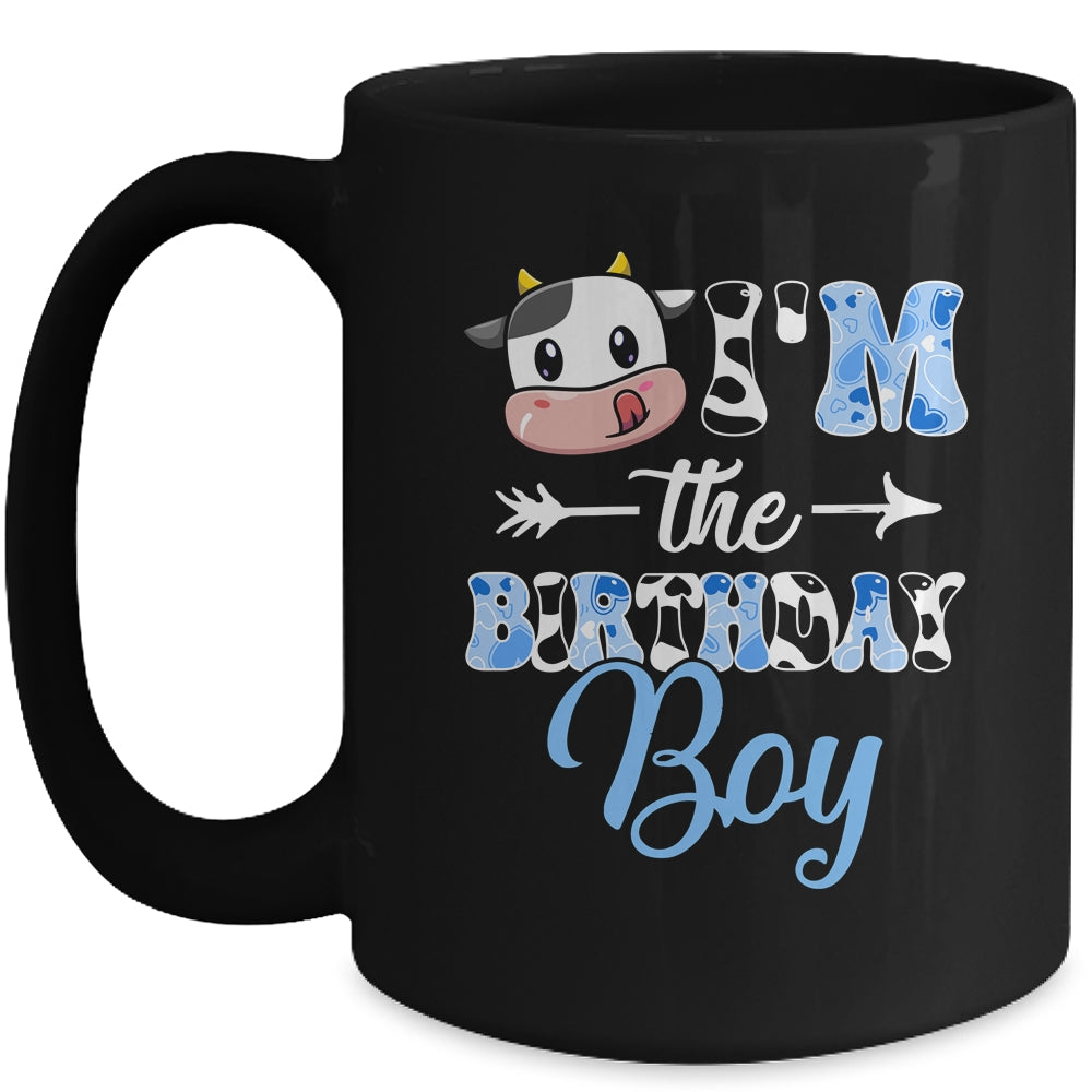 I'm The Birthday Boy Farm Cow 1St Birthday Boy Mug | siriusteestore
