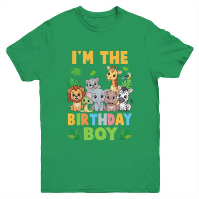 I'm The Birthday Boy Kids Safari Jungle Animal Youth Shirt | siriusteestore