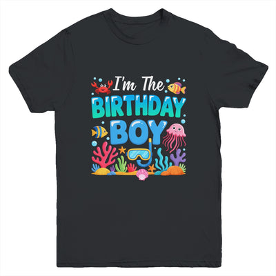 I'm The Birthday Boy Kids Sea Animals Ocean Aquarium Youth Shirt | siriusteestore