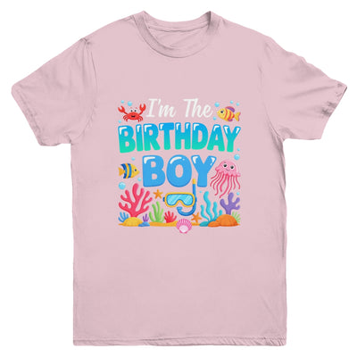 I'm The Birthday Boy Kids Sea Animals Ocean Aquarium Youth Shirt | siriusteestore