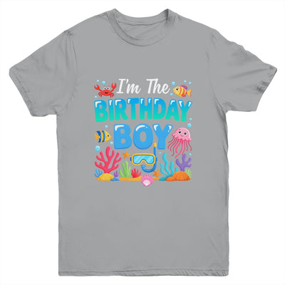 I'm The Birthday Boy Kids Sea Animals Ocean Aquarium Youth Shirt | siriusteestore