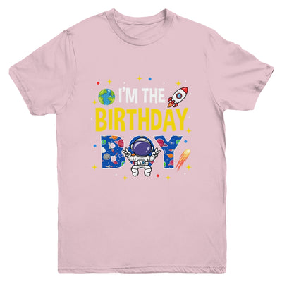 I'm The Birthday Boy Space Astronaut Family Birthday Youth Shirt | siriusteestore
