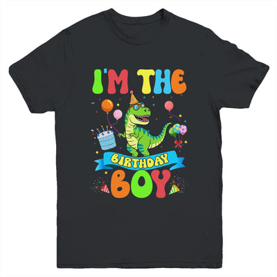I'm The Birthday Boy TRex Dinosaur Birthday Family Youth Shirt | siriusteestore