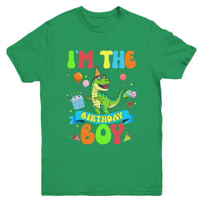 I'm The Birthday Boy TRex Dinosaur Birthday Family Youth Shirt | siriusteestore