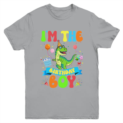 I'm The Birthday Boy TRex Dinosaur Birthday Family Youth Shirt | siriusteestore