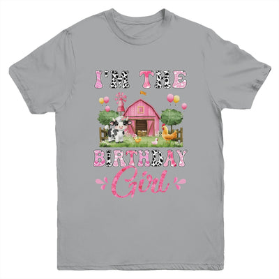 I'm The Birthday Girl 1st Birthday Cow Farm Family Youth Shirt | siriusteestore