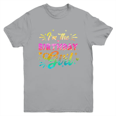 I'm The Birthday Girl Bday Tie Dye 1st Birthday Family Youth Shirt | siriusteestore