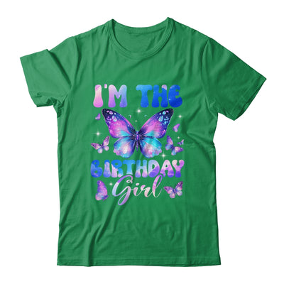 I'm The Birthday Girl Butterfly Kids Family Matching Shirt & Hoodie | siriusteestore