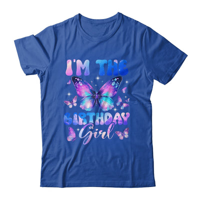 I'm The Birthday Girl Butterfly Kids Family Matching Shirt & Hoodie | siriusteestore