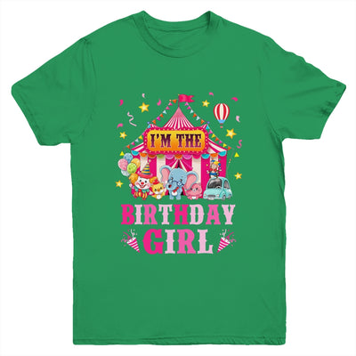I'm The Birthday Girl Circus Carnival Family Party 1st Bday Youth Shirt | siriusteestore
