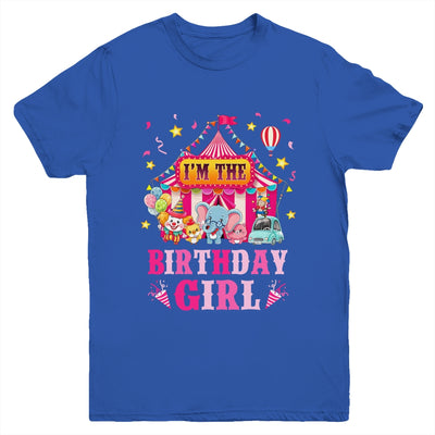 I'm The Birthday Girl Circus Carnival Family Party 1st Bday Youth Shirt | siriusteestore