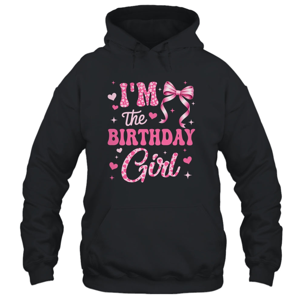 I'm The Birthday Girl Coquette Bow Cute Pink Matching Family Shirt & Tank Top | siriusteestore