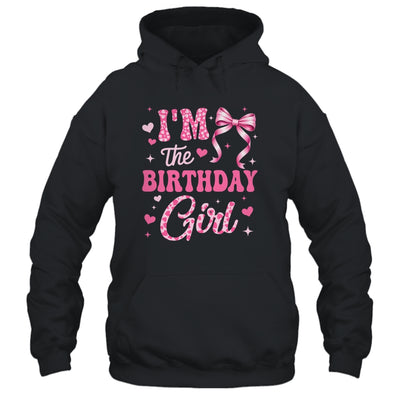 I'm The Birthday Girl Coquette Bow Cute Pink Matching Family Shirt & Tank Top | siriusteestore