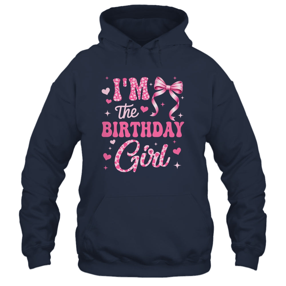 I'm The Birthday Girl Coquette Bow Cute Pink Matching Family Shirt & Tank Top | siriusteestore