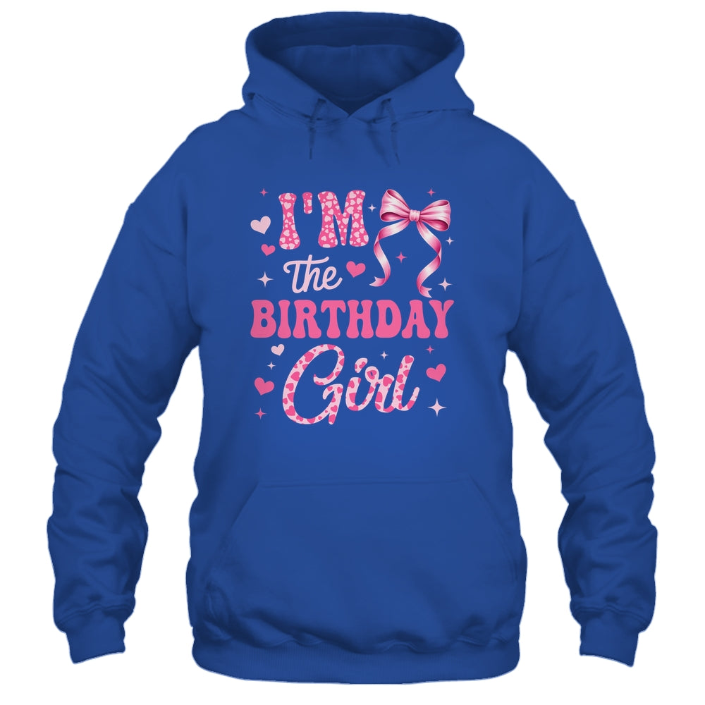 I'm The Birthday Girl Coquette Bow Cute Pink Matching Family Shirt & Tank Top | siriusteestore
