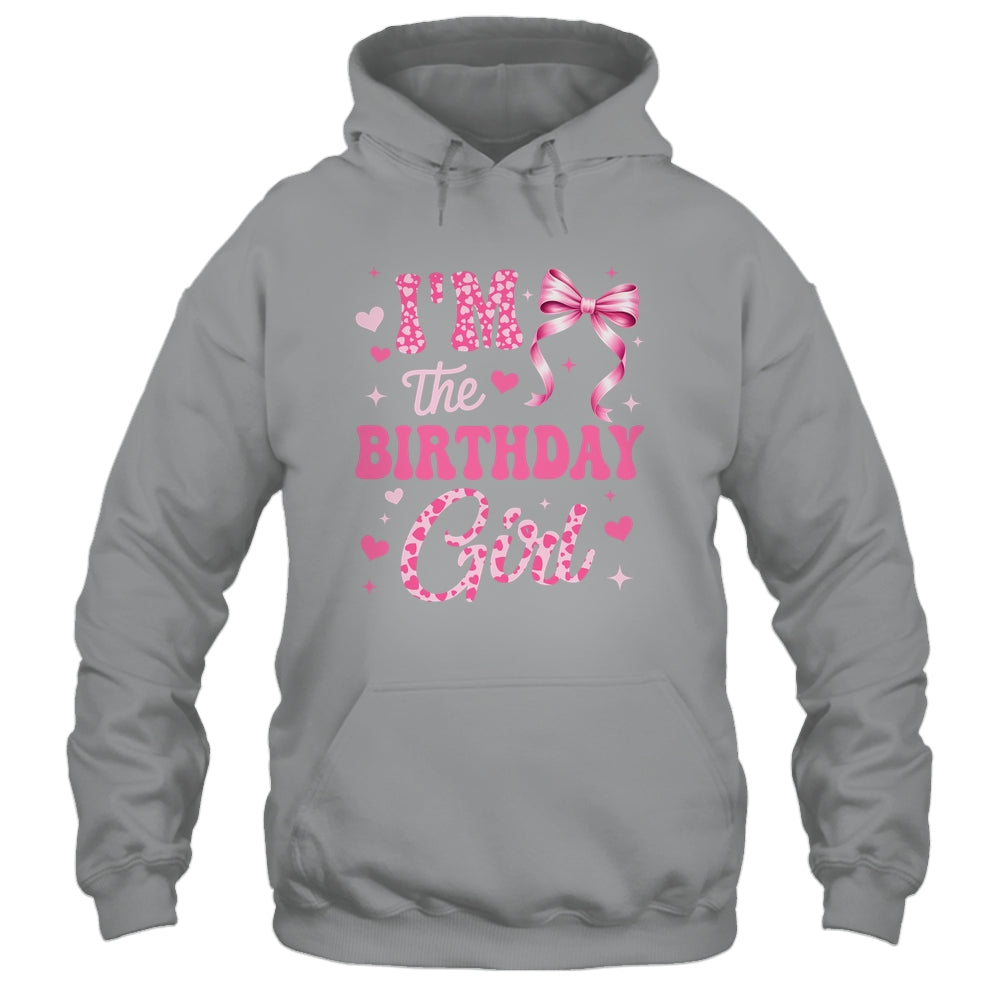 I'm The Birthday Girl Coquette Bow Cute Pink Matching Family Shirt & Tank Top | siriusteestore