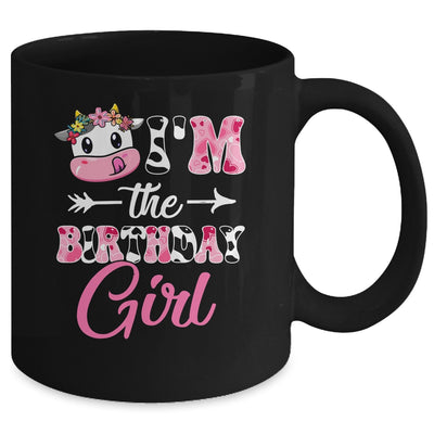 I'm The Birthday Girl Farm Cow 1St Birthday Girl Mug | siriusteestore