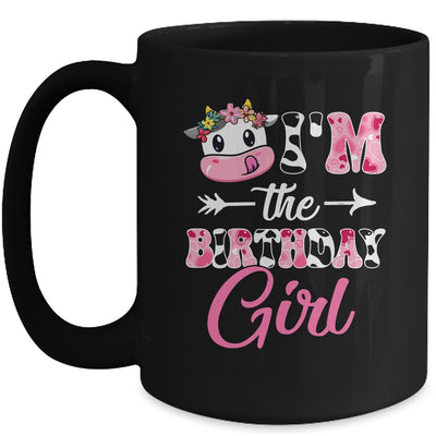 I'm The Birthday Girl Farm Cow 1St Birthday Girl Mug | siriusteestore