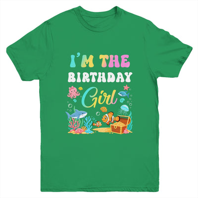 I'm The Birthday Girl Kids Sea Fish Ocean Aquarium Youth Shirt | siriusteestore