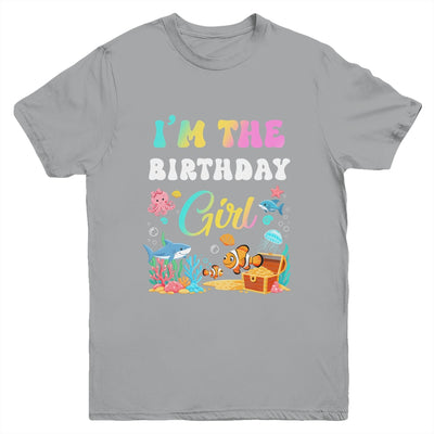 I'm The Birthday Girl Kids Sea Fish Ocean Aquarium Youth Shirt | siriusteestore