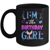 I'm The Birthday Girl Mermaid Family Party Matching Mug | siriusteestore
