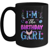 I'm The Birthday Girl Mermaid Family Party Matching Mug | siriusteestore