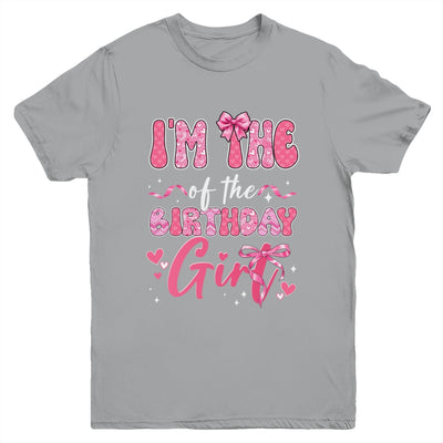 I'm The Birthday Girl Pink Coquette Bow Family Kids Youth Shirt | siriusteestore