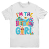 I'm The Birthday Girl Pool Party Beach Family Matching Youth Shirt | siriusteestore