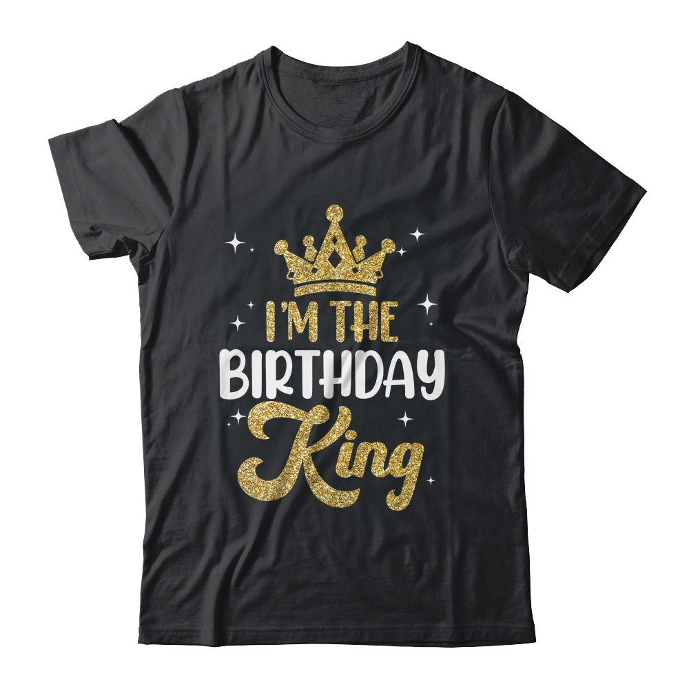 I'm The Birthday King Couples Matching Birthday Party Shirt & Hoodie | siriusteestore